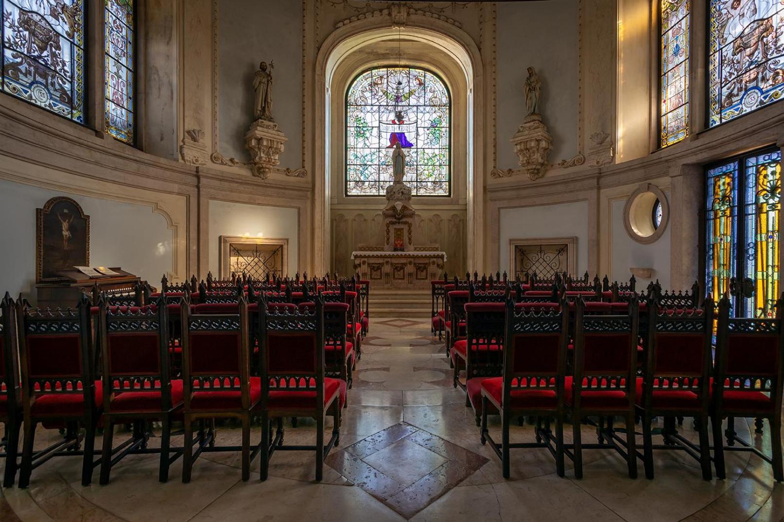 Pestana Palace Lisboa Hotel & National Monument - The Leading Hotels Of The World Exterior photo The interior of the chapel